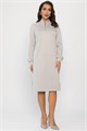 Платье Изящный образ (бежевое) П13750-19М П13750-19М