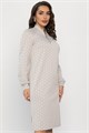 Платье Изящный образ (бежевое) П13750-19М П13750-19М