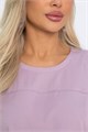 Блуза Лореаль (пудро-лиловая) Б14605-47М Б14605-47М