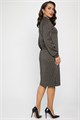 Платье Изящный образ (коричневое) П13749-19М П13749-19М
