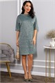 Платье трикотажное Ветта (зеленое) П14599-10М П14599-10М