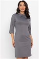 Платье трикотажное Эмми (серое) П14598-10М П14598-10М