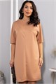 Платье трикотажное Ветта (бежевое) П14600-10М П14600-10М