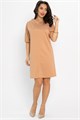 Платье трикотажное Ветта (бежевое) П14600-10М П14600-10М