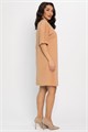 Платье трикотажное Ветта (бежевое) П14600-10М П14600-10М