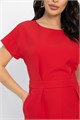 Платье с карманами Утренняя роса (красное) П14372-16М П14372-16М
