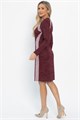 Платье трикотажное Елея (бордовое) П14589-10М П14589-10М
