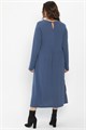 Платье трикотажное Твоя осень (синее) П14443-25М П14443-25М