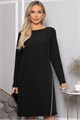 Платье Незнакомка (черное) П14517-30М П14517-30М