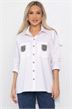 Рубашка хлопковая Аристократка НЬЮ (белая) Б14483-10М Б14483-10М