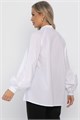 Блуза хлопковая Кристалия (белая) Б14461-16М Б14461-16М