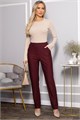 Брюки Беззаботное путешествие (бордовые) Б14388-16М Б14388-16М