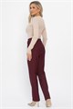 Брюки Беззаботное путешествие (бордовые) Б14388-16М Б14388-16М