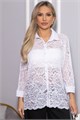 Рубашка кружевная Аристократка (белая) Б14511-10М Б14511-10М