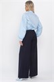 Брюки палаццо Настроение города (темно-синие) Б14510-8М Б14510-8М