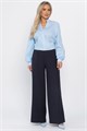 Брюки палаццо Настроение города (темно-синие) Б14510-8М Б14510-8М
