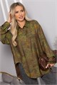 Блуза Тайна очарования (зеленая) Б14434-5М Б14434-5М