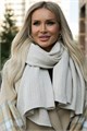 Вязаный палантин (речной жемчуг) ВП03-1М ВП03-1М - фото 450116
