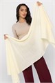 Вязаный палантин (молочный) ВП02-1М ВП02-1М - фото 450128