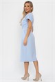 Платье с карманами Утренняя роса (голубое) П14370-16М П14370-16М - фото 450144