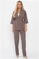 Костюм брючный Скрипка (кофе с молоком) К14376-12М К14376-12М - фото 450204