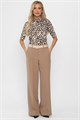 Блуза трикотажная Новый день НЬЮ (бежевая) Б14369-19М Б14369-19М - фото 450222