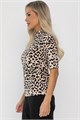 Блуза трикотажная Новый день НЬЮ (бежевая) Б14369-19М Б14369-19М - фото 450228