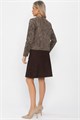 Костюм с юбкой Мэдди (коричневый) К14340-10М К14340-10М - фото 450240