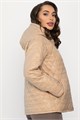 Куртка демисезонная стеганая (бежевая) Б14362-25М Б14362-25М