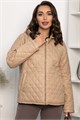 Куртка демисезонная стеганая (бежевая) Б14362-25М Б14362-25М