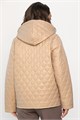 Куртка демисезонная стеганая (бежевая) Б14362-25М Б14362-25М