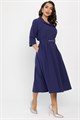 Платье с поясом Доминанта НЬЮ (чернильно-синий) П14343-16М П14343-16М
