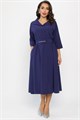 Платье с поясом Доминанта НЬЮ (чернильно-синий) П14343-16М П14343-16М