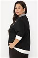 Блуза Алика (черная) Б14239-20М Б14239-20М
