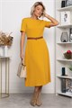 Платье трикотажное Парижанка (желтое) П14334-10М П14334-10М