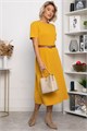 Платье трикотажное Парижанка (желтое) П14334-10М П14334-10М