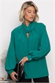 Блуза Юрмала (изумруд) Б14268-30М Б14268-30М
