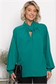 Блуза Юрмала (изумруд) Б14268-30М Б14268-30М