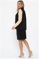 Костюм с юбкой Окси (черный) К14336-8М К14336-8М