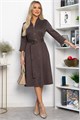 Платье трикотажное Дарьяна НЬЮ (горький шоколад) П14305-18М П14305-18М