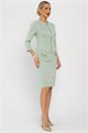 Платье Леди Мери НЬЮ (бежево-салатовое) П13667-19М П13667-19М