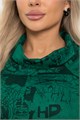 Платье трикотажное Конфетти (зеленое) П14295-18М П14295-18М