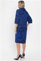 Платье трикотажное Конфетти (синее) П14294-18М П14294-18М