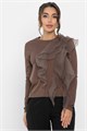 Блуза Риана (коричневая) Б14223-5М Б14223-5М