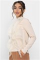 Блуза Риана (бежевая) Б14225-5М Б14225-5М