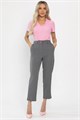 Брюки укороченные Энни (серые) Б14285-10М Б14285-10М