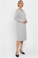 Платье трикотажное Лаурель (светло-серое) П14248-25М П14248-25М