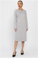 Платье трикотажное Лаурель (светло-серое) П14248-25М П14248-25М