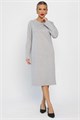Платье трикотажное Лаурель (светло-серое) П14248-25М П14248-25М