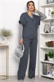 Костюм трикотажный Уютный шарм (серо-синий) К14251-5М К14251-5М